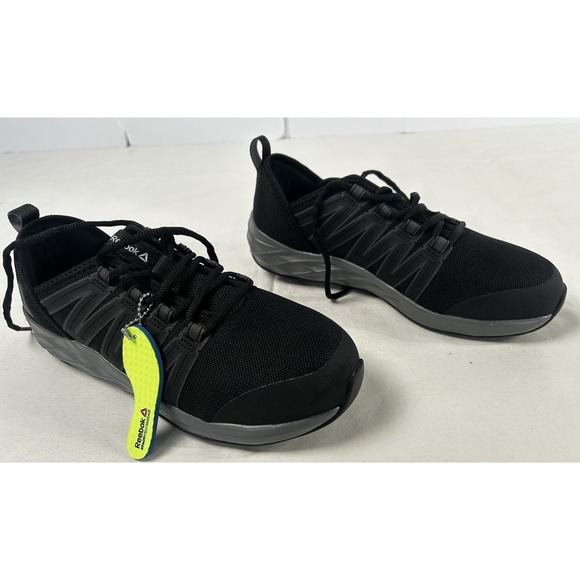 Reebok Other - REEBOK ASTRORIDE UNISEX WORK ATHLETIC STEEL TOE BLACK SHOE RB2211 MENS 7 WOMEN 9